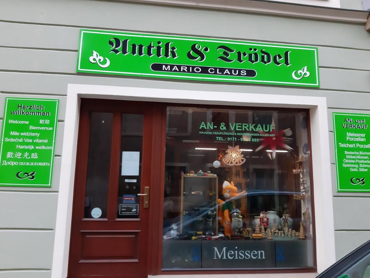 Ferienwohnung Claus Meißen Buitenkant foto
